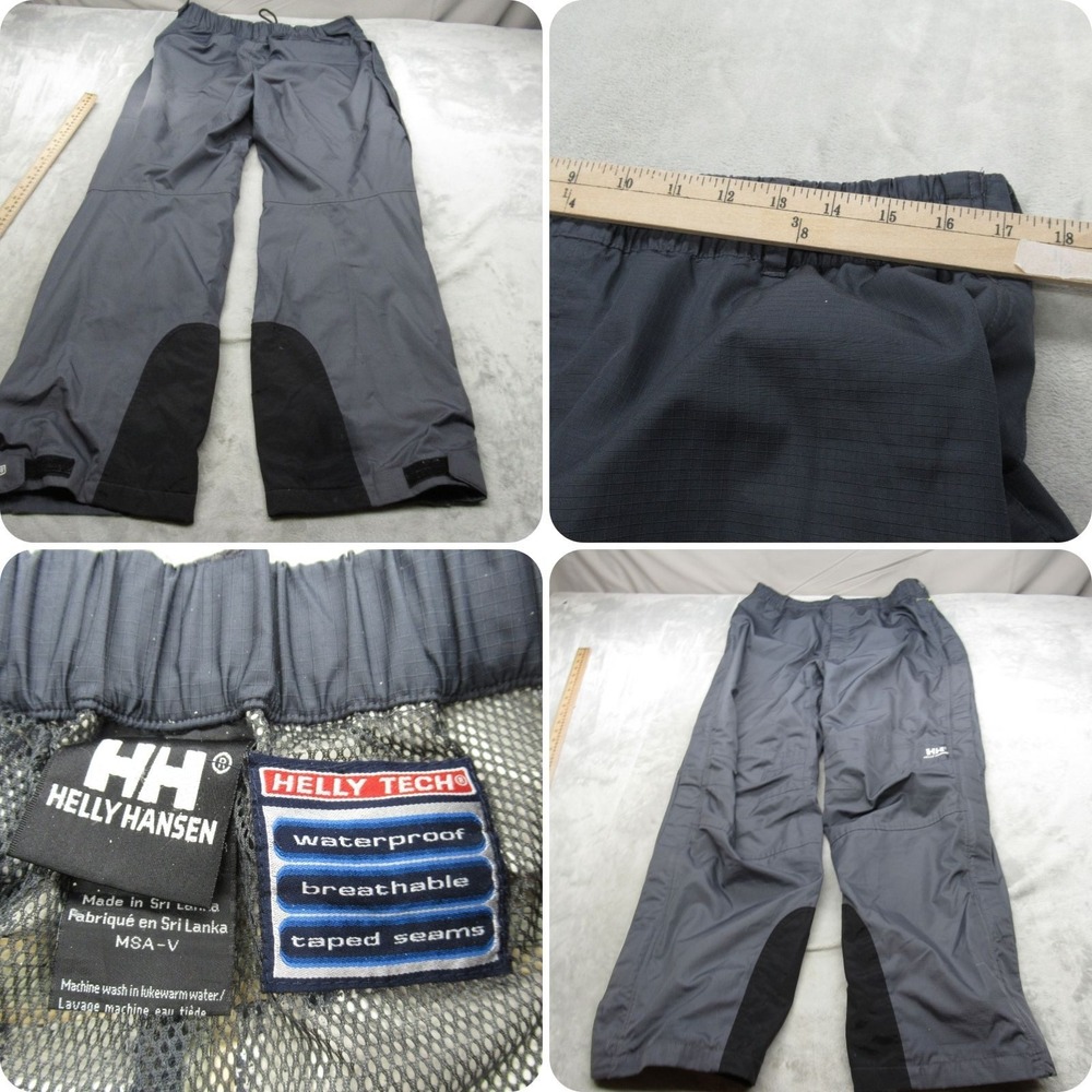 Helly Hansen Pants Men Xl Gray Hellytech Waterpro… - image 1
